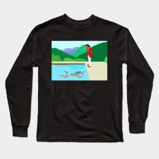 Minimal Horseman Long Sleeve T-Shirt